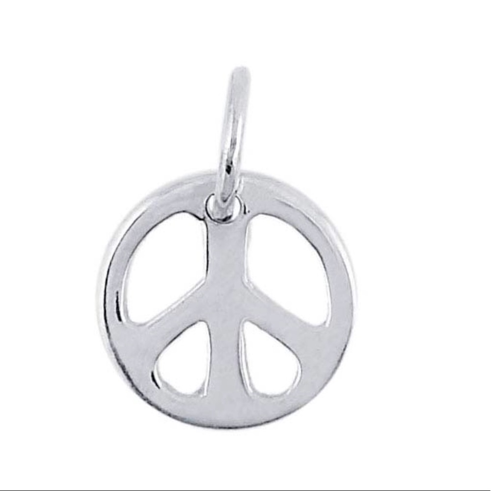 Sterling Silver “Peace Symbol” Charm